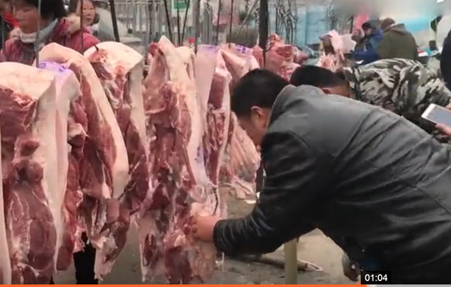小伙带你走进菜市场，了解猪瘟过后，现在的猪肉多少钱一斤？