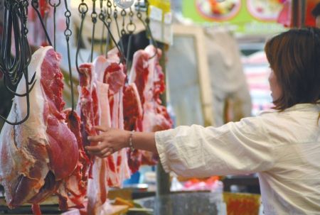 最新数据检测显示：天津猪肉价格继续攀升