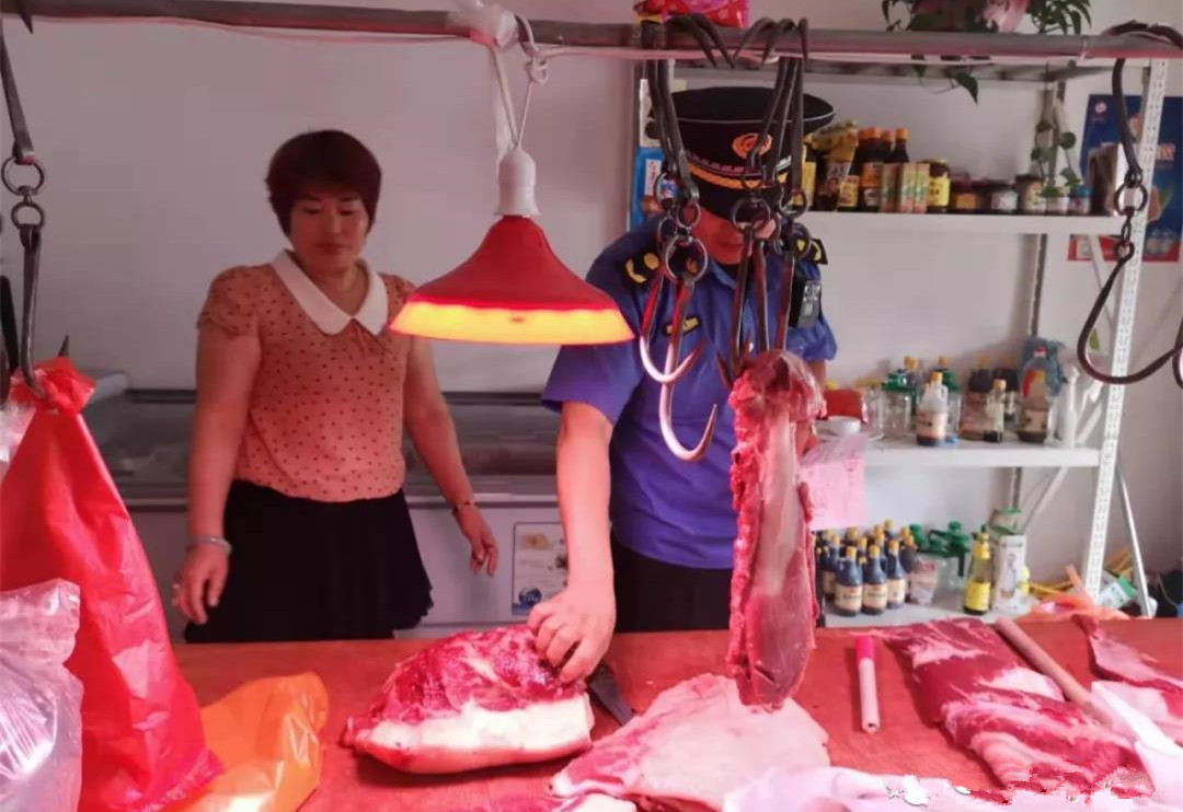 莱西强力开展生猪肉品市场专项整治！保障群众“舌尖上的安全”