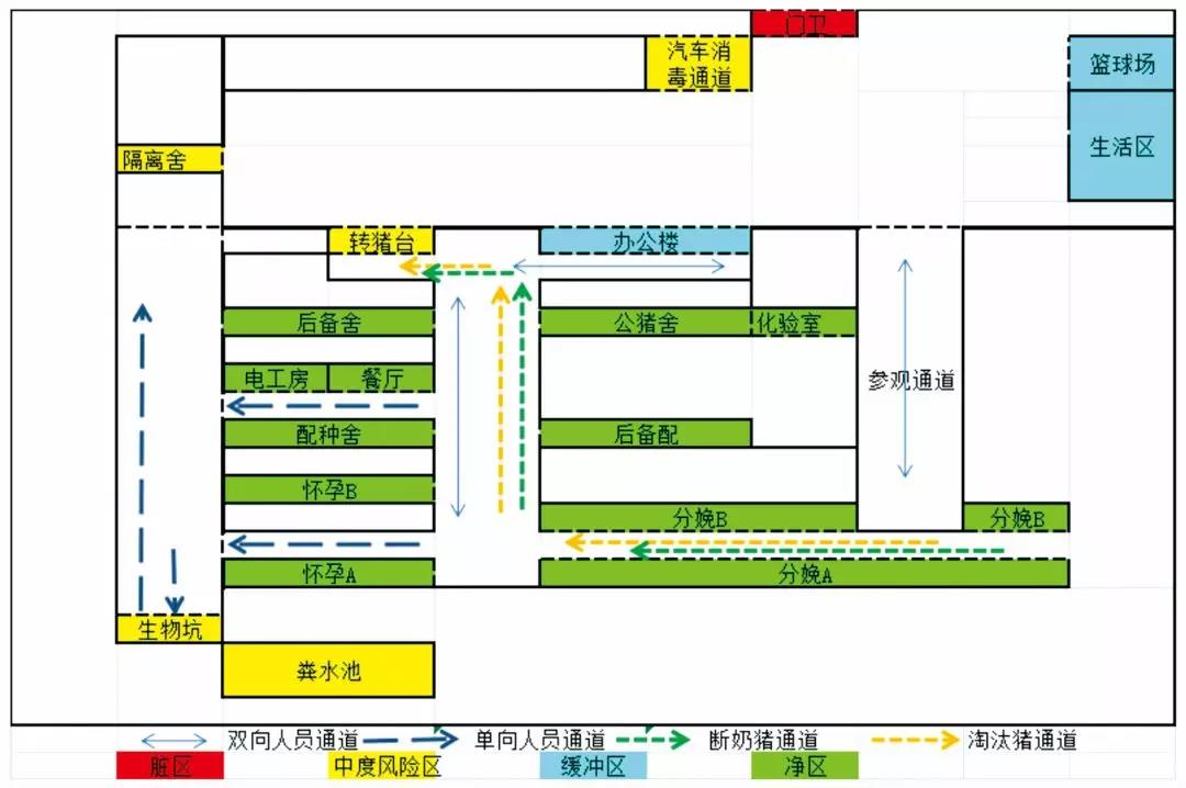 人员运动路线