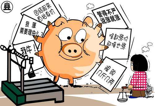 山东嘉祥：多重因素导致猪肉价格急剧上涨