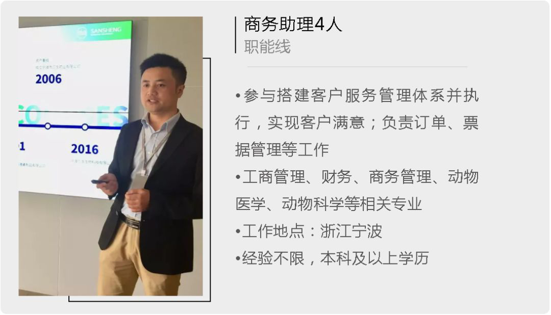 宁波三生2020届毕业生招聘