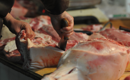 天津市猪肉价格呈涨势 呈现高位企稳迹象