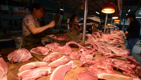 湖南永州猪肉市场