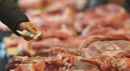 农贸市场猪肉档