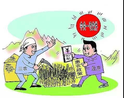 惠农政策漫画