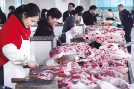 浙江：“二师兄”降价了 温州新增一家猪肉批发中心
