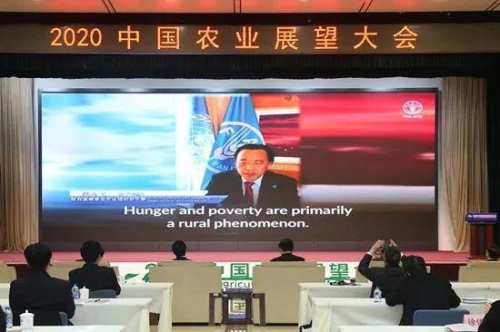 世界粮农组织总干事屈冬玉先生讲话