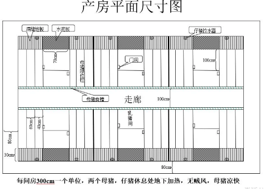 产房平面图