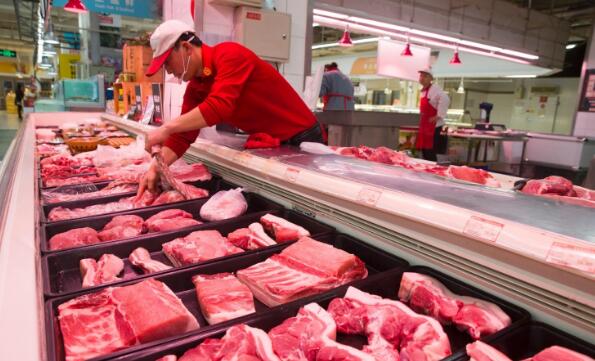 农村农业部：全国农产品批发市场猪肉平均价格为43.02元/公斤，比节前下降1.2%