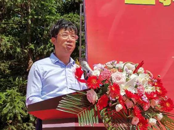湾区联控总经理兼金新农董事长刘锋 　　