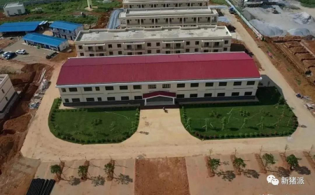　　建设中的桂垦金光同正种猪场实拍