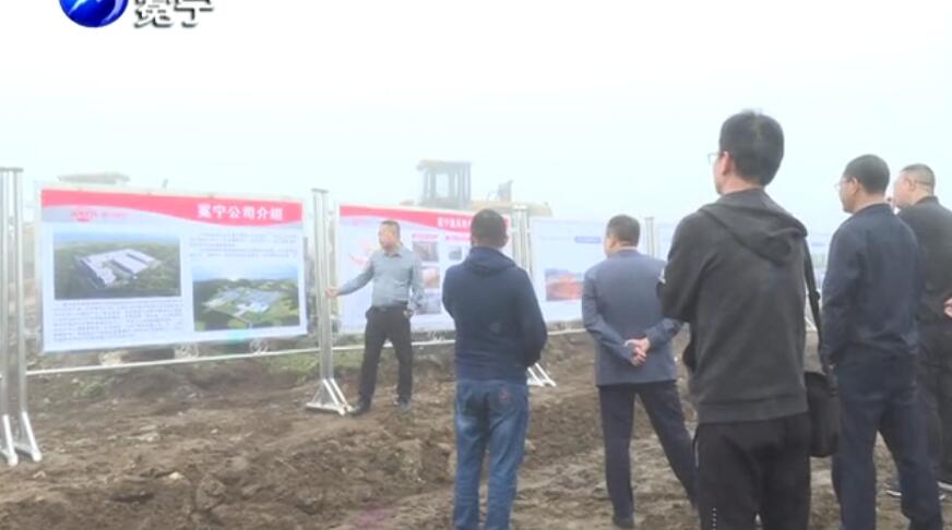传播正能量 谢洋波调研生猪养殖产业