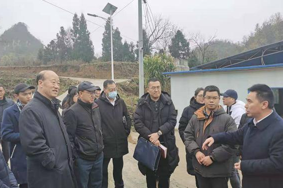 贵州省政协副主席左定超率队赴三习生态养殖基地考察