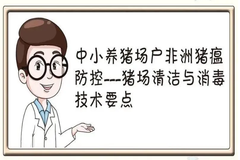 冬季防非瘟，中小养猪场如何做好猪场清洁与消毒？这个几个步骤不能忘！