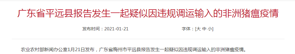 1月22日10公斤仔猪价格：非瘟又来了！年前或迎仔猪抛售潮？