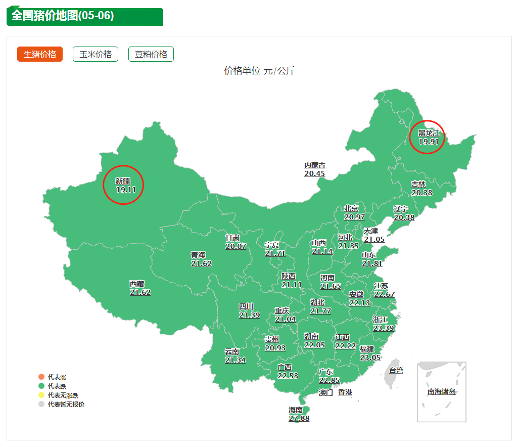 黑龙江跌入9元区间！北方猪价跌成“重灾区”，5月还要一跌到底？