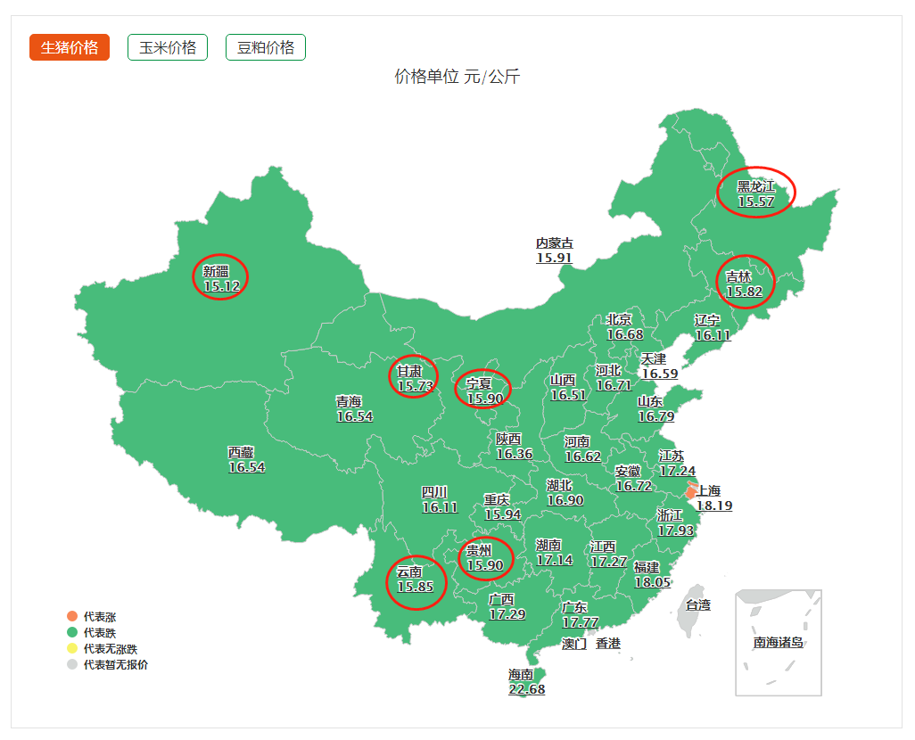 6月4日15公斤仔猪价格，仔猪跌幅远超猪价，专业育肥户要歇了？