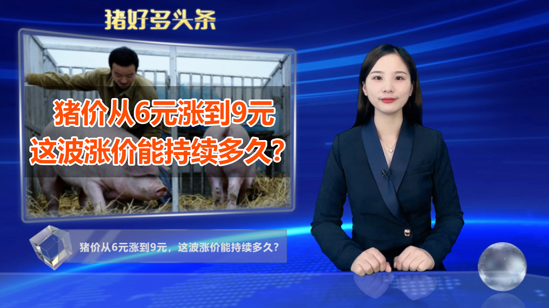 猪价从6元涨到9元，这波涨价能持续多久？养殖户会扭亏为盈吗？