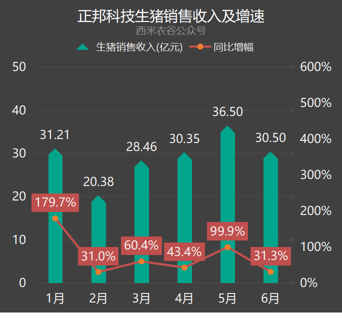 正邦科技前六月养猪数据解读：肥猪均重新高价格新低背后的心酸泪