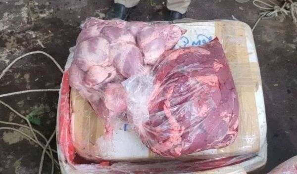 柬埔寨查获近 2000 公斤泰国走私黑心猪肉