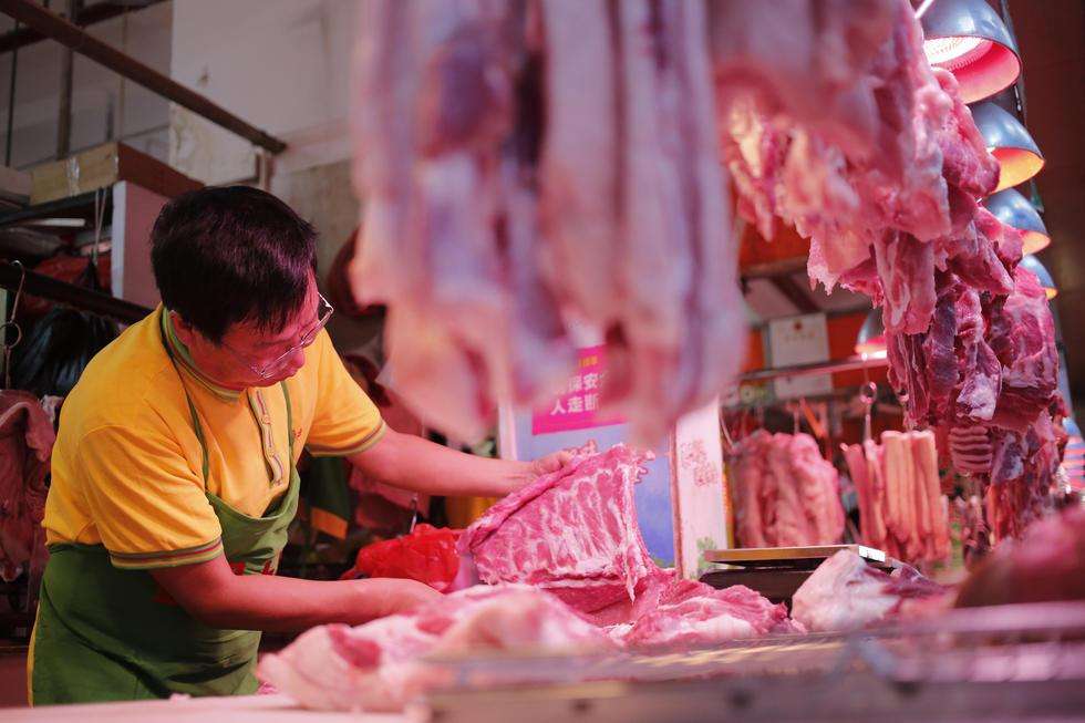 10月份第1周：全国猪肉平均价格21.05元/公斤，下降3.8%