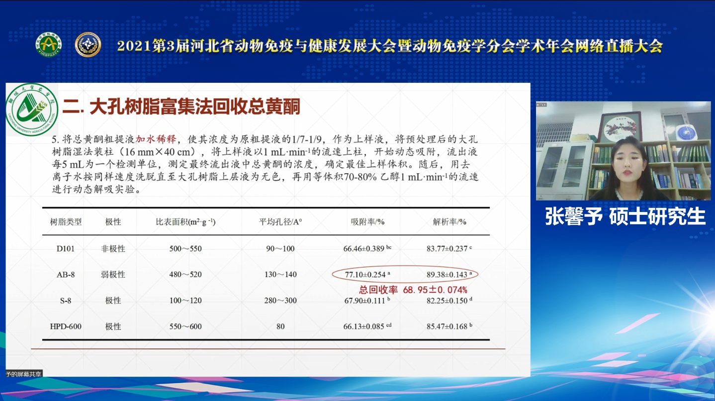 2021第3届河北省动物免疫与健康发展大会暨动物免疫学分会学术年会网络直播大会在石隆重召开