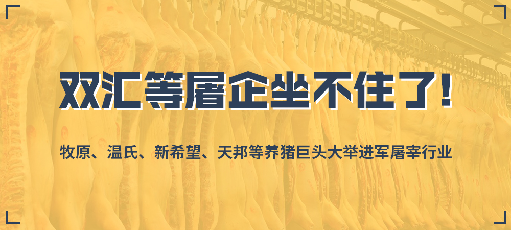 养猪大户强势加码屠宰产能，屠宰企业还坐得住吗