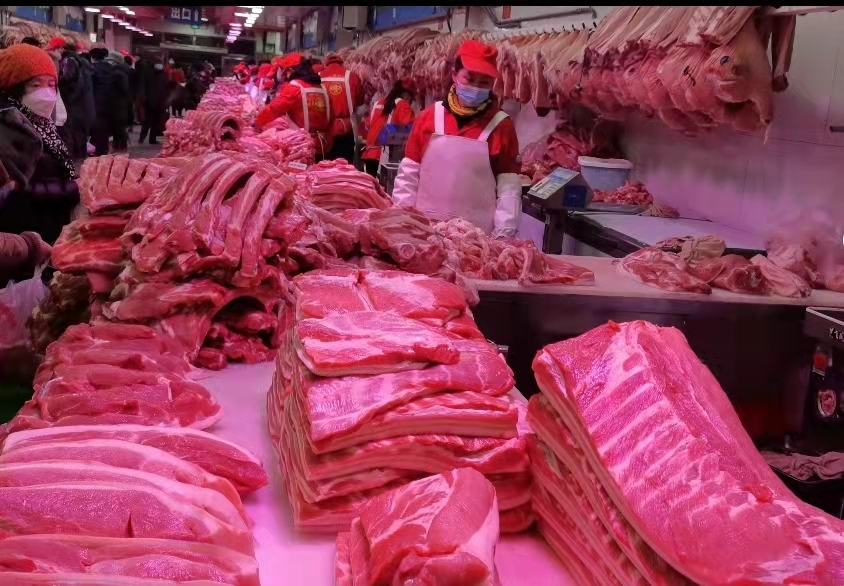 新发地：两节市场蔬菜供应充足，猪肉价格持续平稳