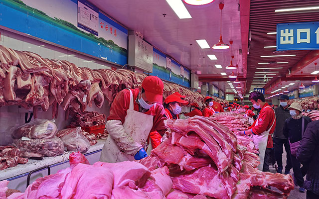 12月份第5周畜产品和饲料集贸市场价格情况