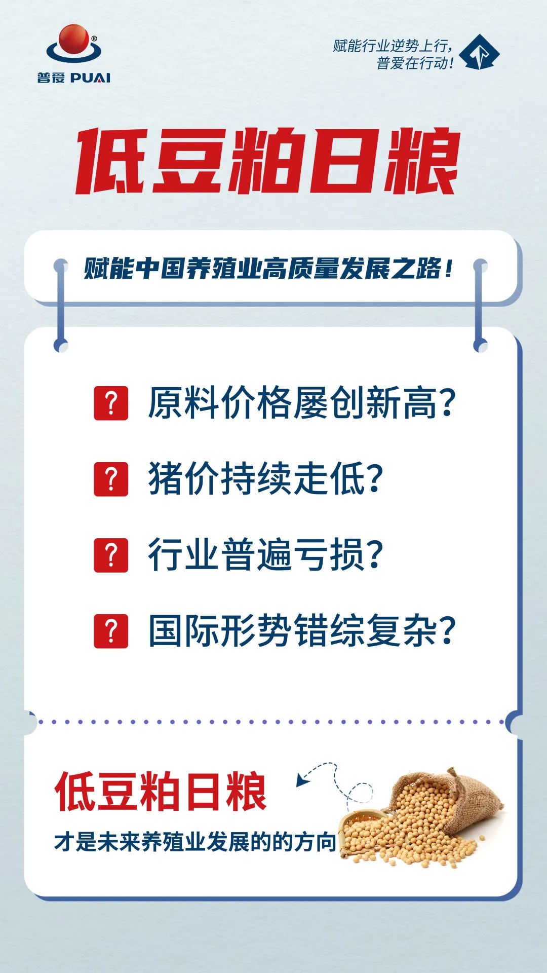低豆粕日粮，才是未来养殖业发展的方向！