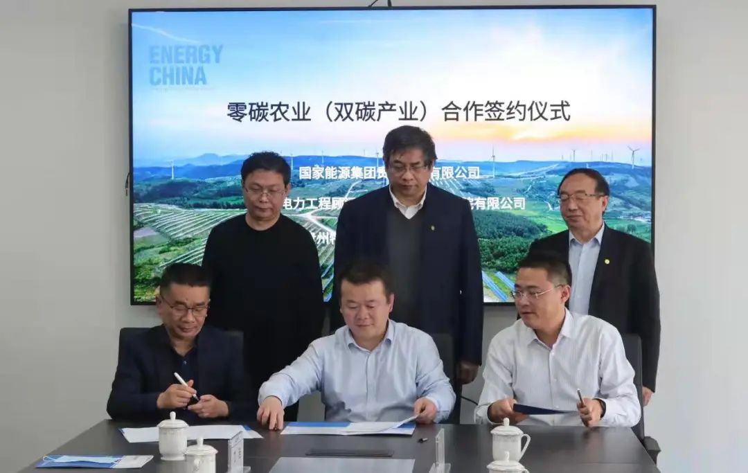 新农业集团与国能集团、华北电力院签订合作协议