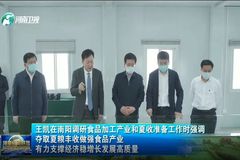 河南省省长王凯莅临牧原调研指导工作
