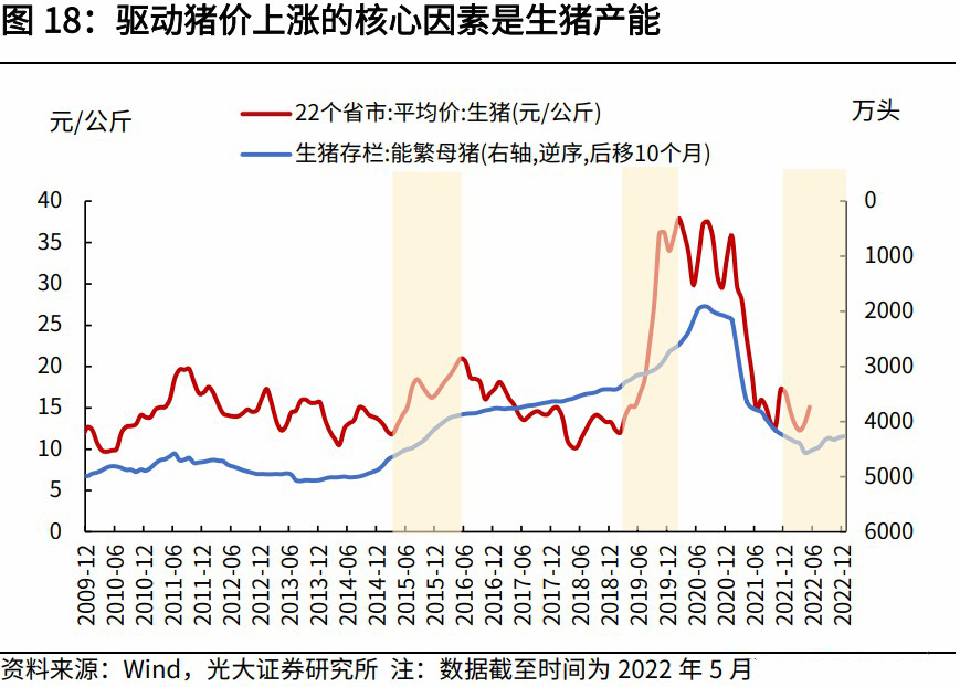 驱动猪价上涨的核心因素