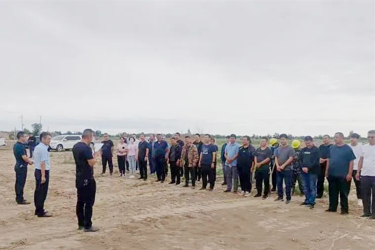 万头生猪养殖场一期建设项目全面动工建设