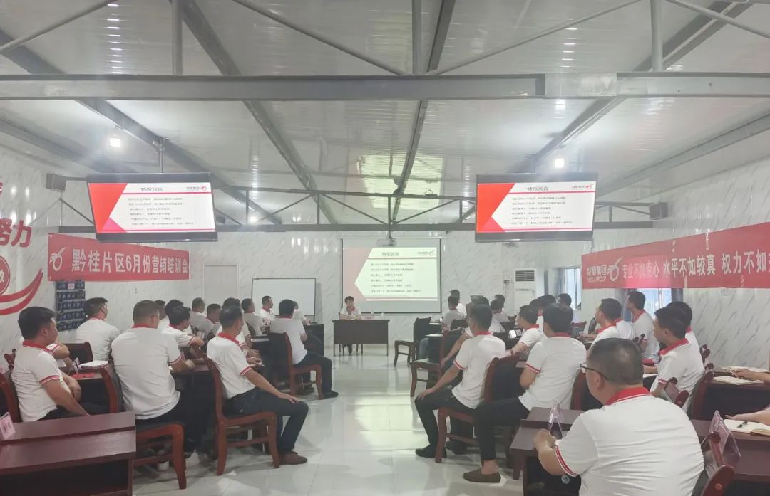 黔桂片区6月营销培训会