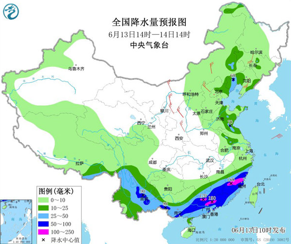 全国降水量