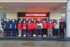 先培训，后示范，再实操！唐山万千与玉田消防救援大队组织开展消防应急联合大演练