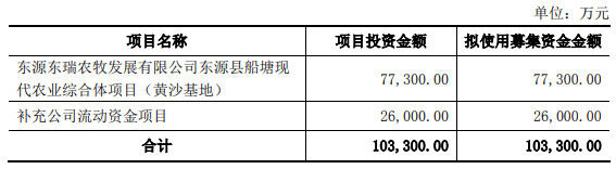 一个月股价大涨近50%，东瑞股份定增10亿增养30万头商品猪！