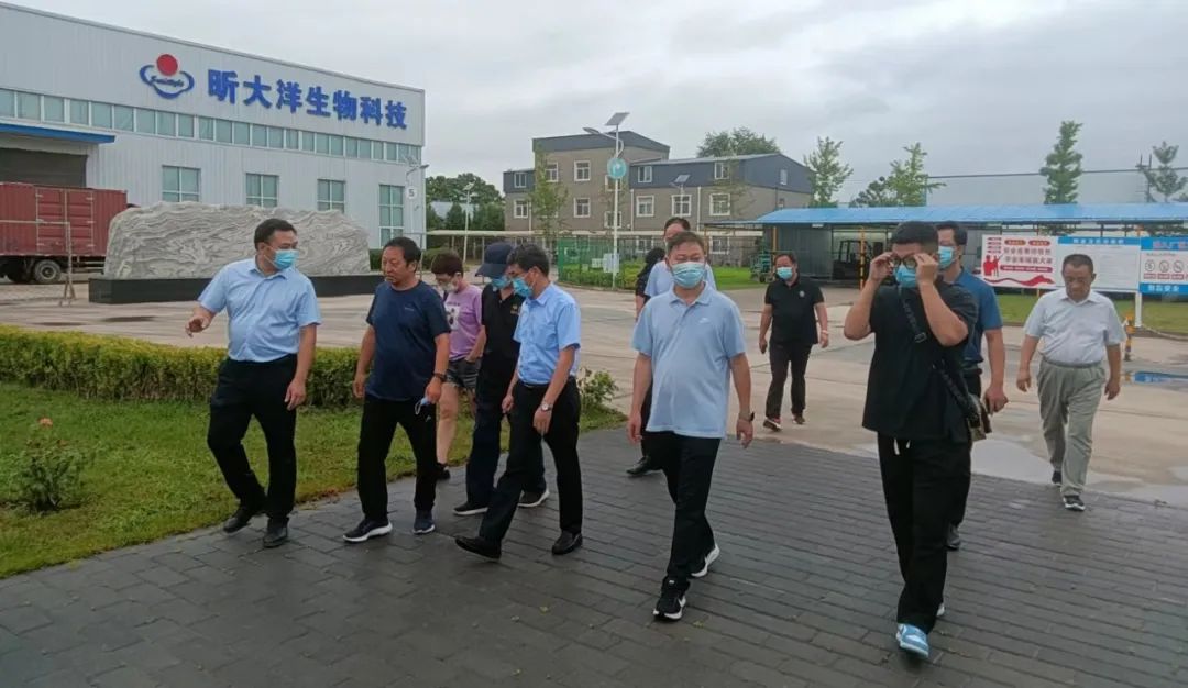 河北大好河山猪业闫学军总裁一行莅临北京昕大洋集团生产基地参观考察！