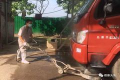 坚决守护猪场安全！在超40℃的持续高温天气下洗车是什么样的体验？