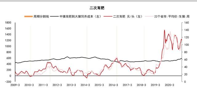 二次育肥养殖利润构成
