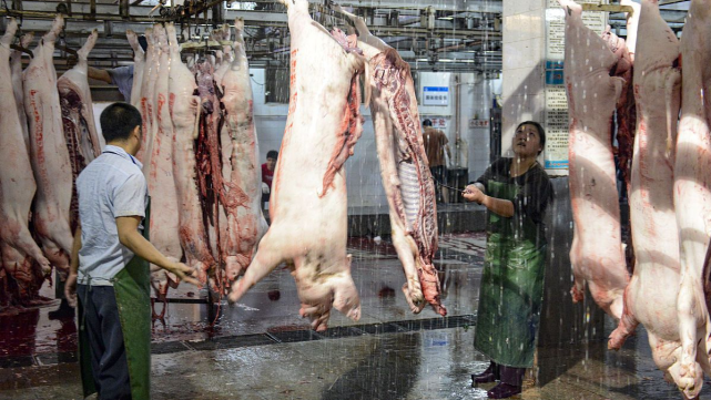 2022年8月份广东省屠宰生猪3327358头，比7月份下降1.83%