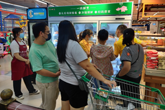 便利、健康、安全！超市也能实现“鲜烹自由”！扬翔新食记正式入驻华隆超市