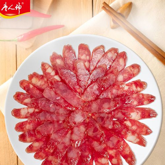 唐人神出品的广式玫瑰香肠