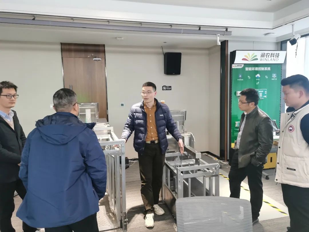 大北农集团中南平台王总裁一行莅临润农科技参观指导