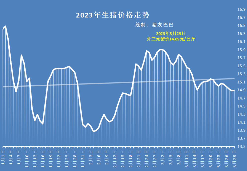 生猪价格走势