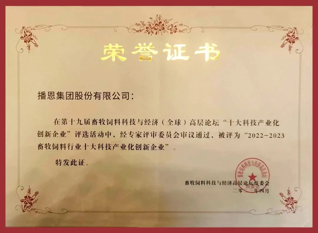 荣誉证书
