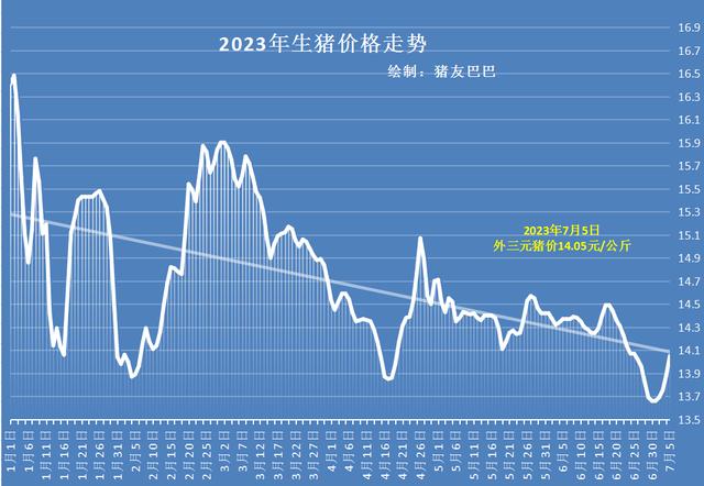 2020年猪肉价格走势图片