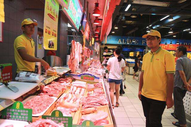 8月24日全国农产品批发市场猪肉平均价格为22.65元/公斤，上升0.5%